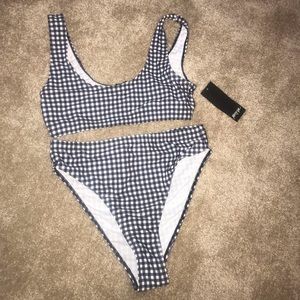NWT Checkered bikini